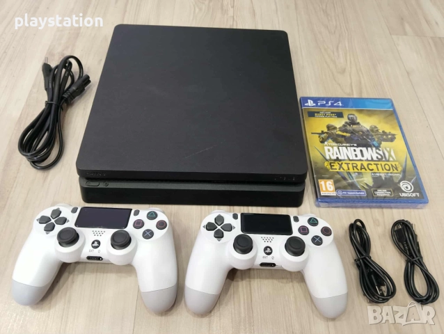 Playstation 4 Slim с два нови контролера