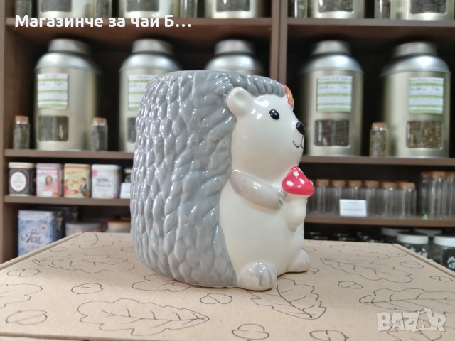 Чаша, таралеж, снимка 2 - Чаши - 51521115