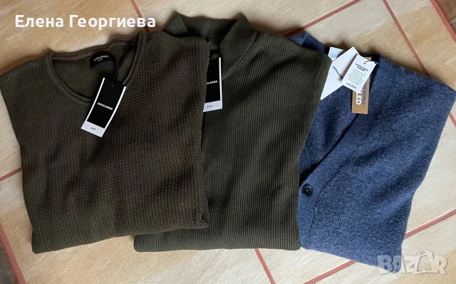 лот мъжки пуловери 4XL JACK & JONES цена за брой.