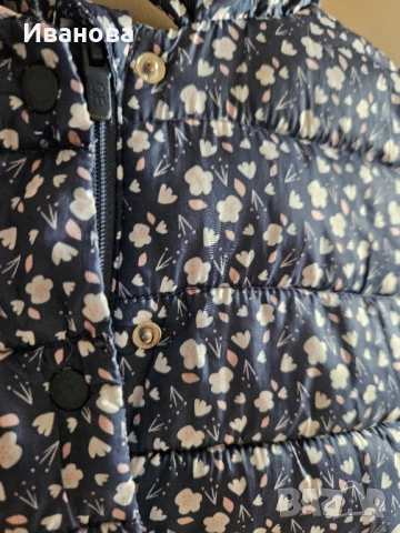 Зимно яке за момиченце Obaibi / Okaidi, снимка 2 - Бебешки якета и елеци - 51745573