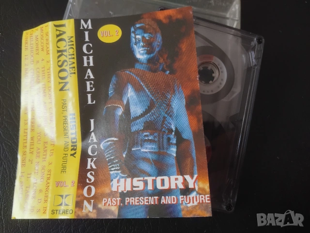 Michael Jackson - History - аудио касета музика
