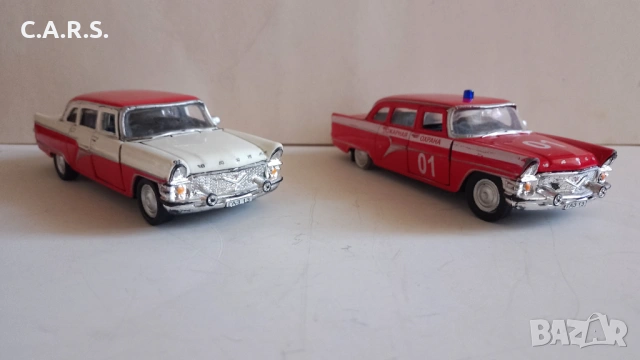 Метални колички ГАЗ-13 "Чайка" - Мащаб 1:43, снимка 6 - Колекции - 53283288