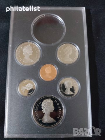 Канада 1983 - Комплектен сет , 6 монети, снимка 2 - Нумизматика и бонистика - 42514590