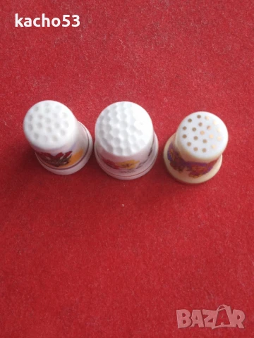 Порцеланови напръсници- 3 броя., снимка 5 - Колекции - 51390255