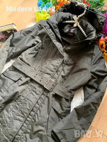 Зелено яке, снимка 2 - Якета - 50899416