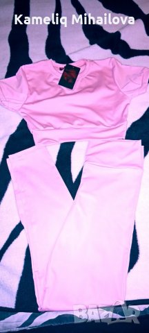 Розово комплектче, снимка 3 - Клинове - 32152024
