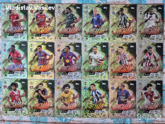 Match Attax 25/26 Extra - Inserts & Chase cards Update 02.04