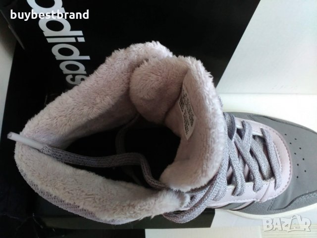 Adidas Hoops 2.0 MID Дамски Зимни Кецове, снимка 7 - Дамски боти - 30019629