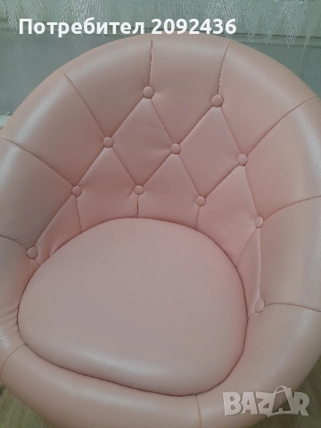 Козметичен въртящ се стол, снимка 6 - Столове - 51777852