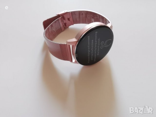 Стилен дамски смарт часовник GOKOO водоустойчив НОВ, снимка 2 - Смарт гривни - 39053775