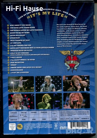 Bon Jovi-Its my Life, снимка 2 - DVD дискове - 35463527