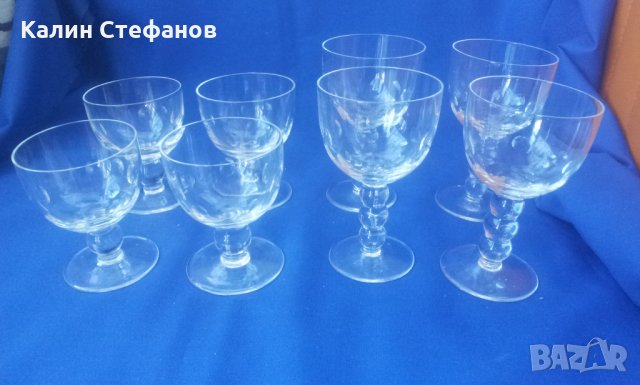 Три вида чаши за концентрат кристални от една серия, снимка 7 - Чаши - 31548885