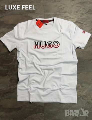 Karl LAGERFELD 🔹HUGO BOSS 🔹 DSQUARED2 🔹Памучни Тениски, снимка 4 - Тениски - 53911492