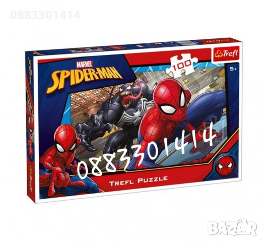 Пъзел Пепа Пиг Пес Патрул Спайдермен Замръзналото кралство Ариел , снимка 6 - Образователни игри - 29702915