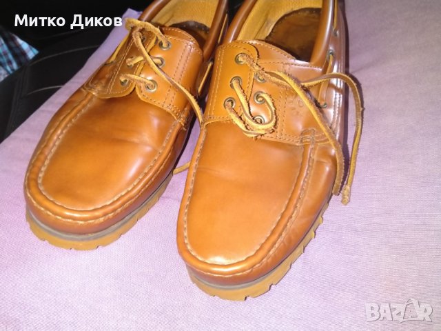 Маркови обувки Риверланд естествена кожа №45 стелка 285 мм като нови, снимка 2 - Спортно елегантни обувки - 37880814