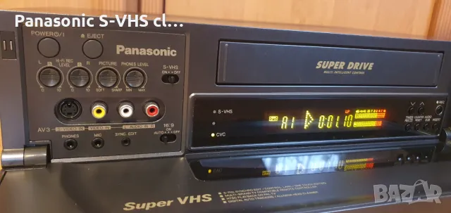 Panasonic NV-HS900 S-vhs Hi-Fi stereo Sp/Lp rec-play, снимка 4 - Плейъри, домашно кино, прожектори - 49153448