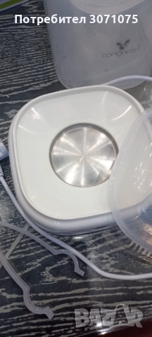 CANGAROO Електрически стерилизатор PRESTO СИВ + сушилник за бебешки принадлежности kikka boo, снимка 2 - Стерилизатори - 52028364