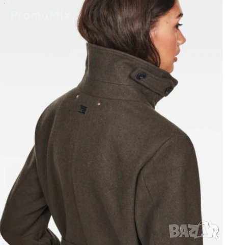 Дамско вълнено палто G-STAR Empral Wool Trench дамско зимно яке, снимка 4 - Палта, манта - 31351110