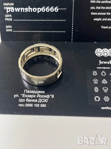 Сребърен пръстен 925 проба, снимка 2 - Пръстени - 52549510