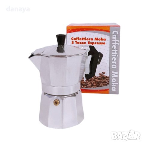 3740 Малка кафеварка за еспресо кафе, 150 мл, снимка 6 - Кафемашини - 40795027