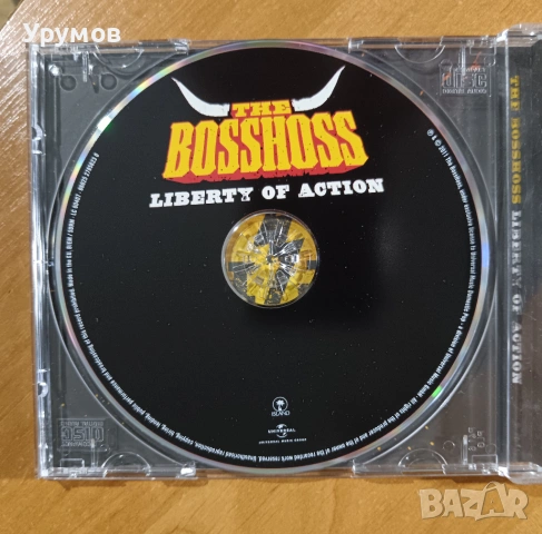 CD The BossHoss – Liberty Of Action, снимка 4 - CD дискове - 53307985