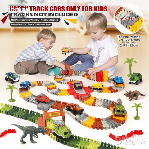 Save Unicorn Tracks Cars Играчки коли диномобили, светещи в тъмното - 3 броя, снимка 6 - Коли, камиони, мотори, писти - 44734646