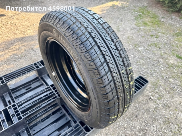 ЧИСТО НОВА Резервна гума+Джанта 15цола 4x108 ET27 за Berlingo,Partner,Combo,C4, снимка 10 - Гуми и джанти - 53882494