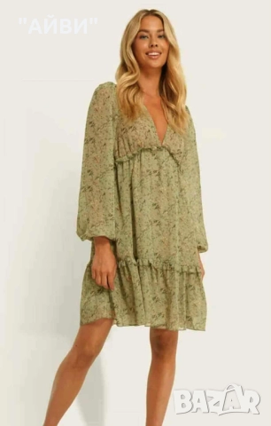 Дамска нежна маркова рокля, снимка 3 - Рокли - 52186940