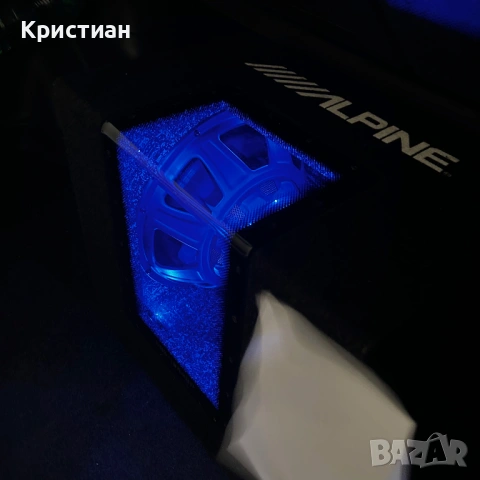 Alpine бас каса и усилвател комплект, снимка 5 - Аудиосистеми - 54308018