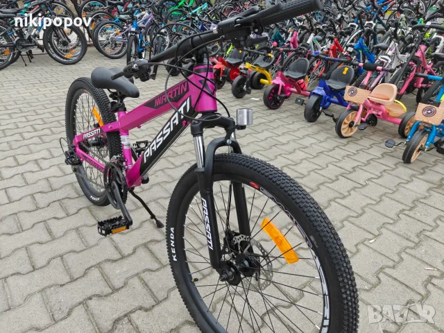 Промо велосипед 24" Passati MARTYN розов, снимка 5 - Велосипеди - 56253965