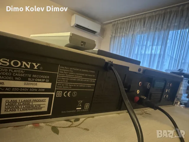 SONY SLV 983 Видео ДВД Комбо. Бонус Оригинално ДВД, снимка 12 - Плейъри, домашно кино, прожектори - 55771934