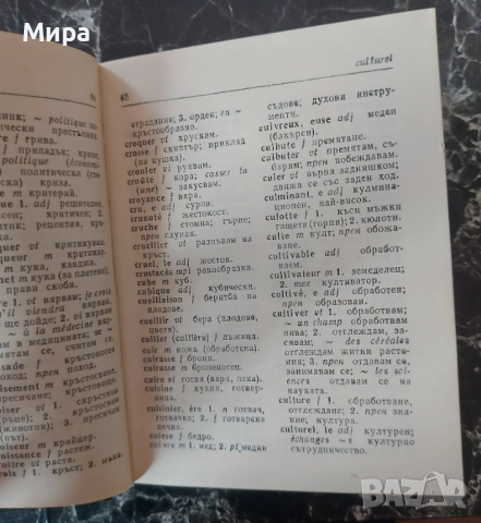 Френско-български речник, снимка 3 - Чуждоезиково обучение, речници - 52128171