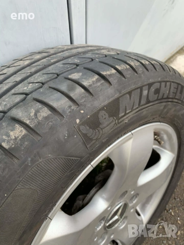 джанти с гуми за мерцедес 225 55 R16 цола, снимка 2 - Гуми и джанти - 53996417