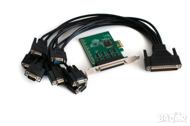 iOCrest контролери USB/PCI/PCI-E към LPT/RS232 2/4/6/8 порта, снимка 9 - Кабели и адаптери - 19494097
