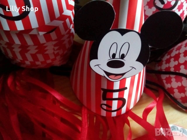 Мики Маус/Mickey Mause банер за рожден ден декорация, снимка 10 - Декорация - 53224329