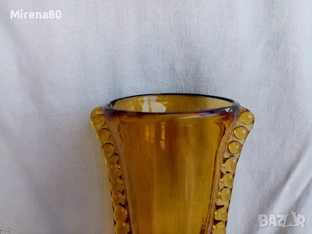 Винтидж полска ваза, снимка 3 - Вази - 49970140