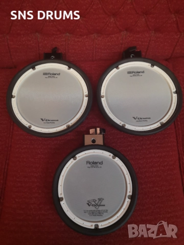 🥁 Продавам 3 броя оригинални Roland падове, снимка 2 - Ударни инструменти - 52723646