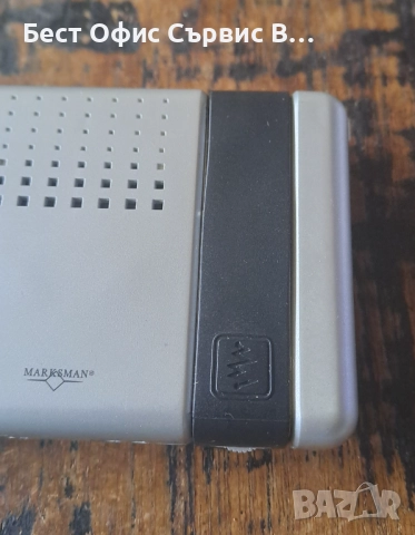 радио транзистор FM/AM Марксман Marksman сребърно с антена, снимка 7 - Радиокасетофони, транзистори - 52485336