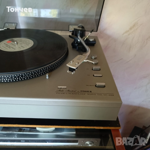 Грамофон Ficher MT-6321, снимка 3 - Грамофони - 51791951