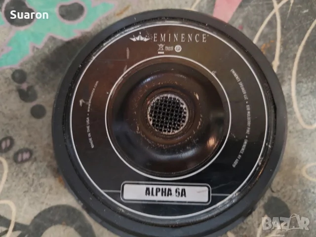 ,, Eminence Alpha 6A" говорител, снимка 3 - Тонколони - 56417865