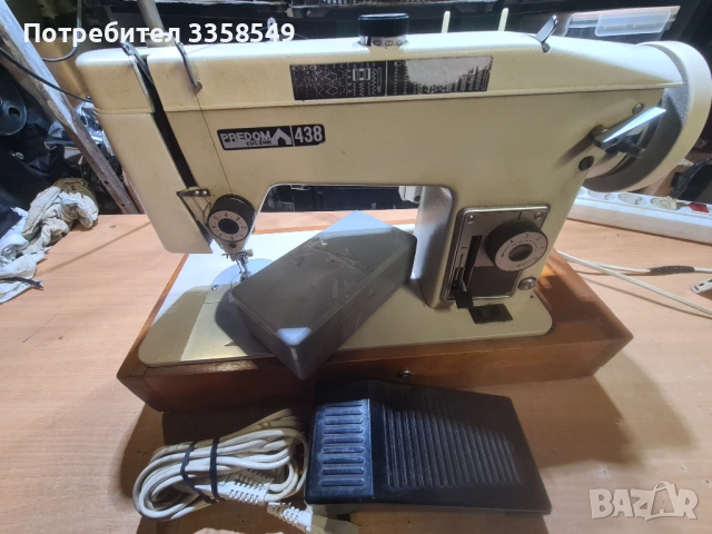 Продавам ел. шевна машина Предом 438, снимка 4 - Шевни машини - 54137030