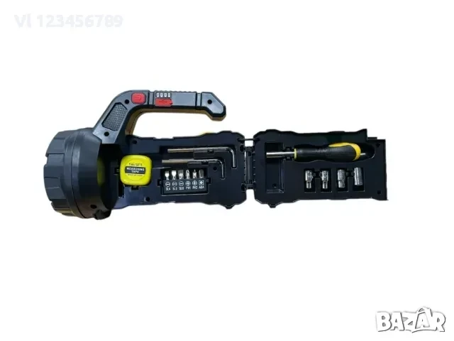 17в1 Многофункционално 18W LED фенер с вграден комплект инструменти, снимка 3 - Къмпинг осветление - 50838501