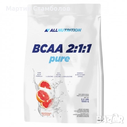 Allnutrition BCAA 2:1:1 PURE | 1000 грама