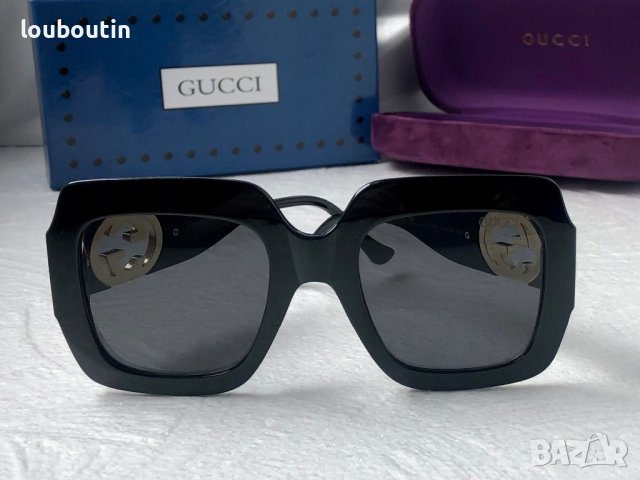 Gucci 2023 дамски слънчеви очила два цвята , снимка 3 - Слънчеви и диоптрични очила - 40780932
