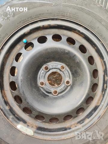 15ки стоманени джанти, снимка 2 - Гуми и джанти - 54302910