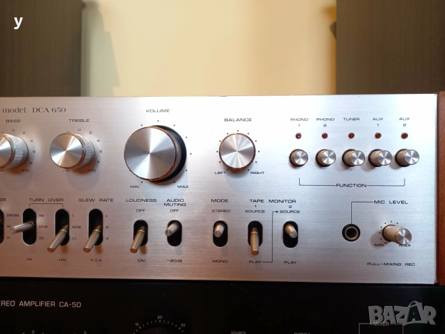 Sanyo DCA 650, снимка 4 - Ресийвъри, усилватели, смесителни пултове - 52750212