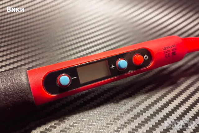 Дигитален поялник Lefavor 80W, снимка 4 - Друга електроника - 49308403