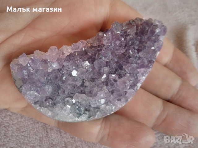 Аметист друза от Бразилия, снимка 4 - Други - 51843352