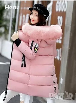 Дамско средно дълго яке НОВО размер L