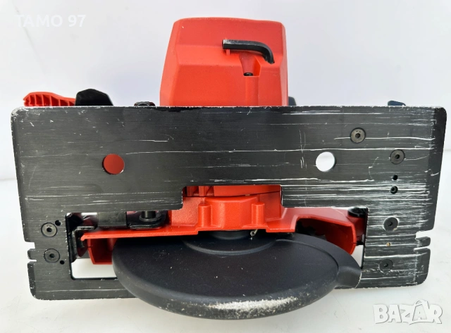 Hilti SCW 22-A - Акумулаторен ръчен циркуляр 2x22V 5.2Ah перфектен!, снимка 8 - Триони и циркуляри - 54045770